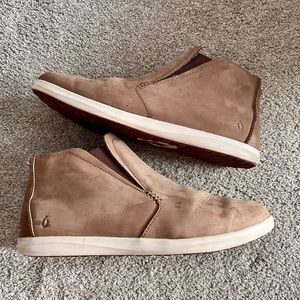 Olukai Hawai‘iloa Manu Hope Women's Size 11 Ankle Boots Fox Tan Booties